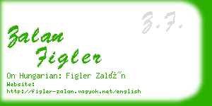 zalan figler business card